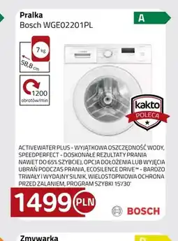 Kakto Pralka Bosch WGE02201PL oferta