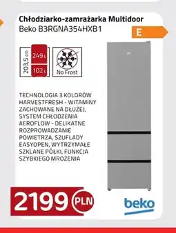 Kakto Chłodziarko-zamrażarka Multidoor Beko B3RGNA354HXB1 oferta