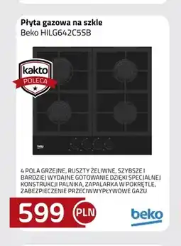 Kakto Płyta gazowa na szkle Beko HILG642C5SB oferta