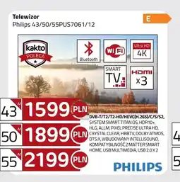 Kakto Telewizor Philips 55PUS7061/12 oferta