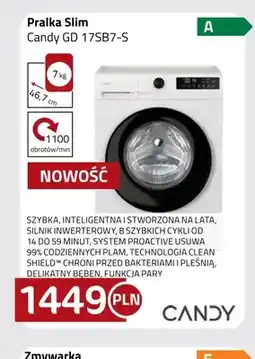 Kakto Pralka Slim Candy Gd 17SB7-S oferta