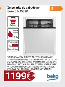Kakto Zmywarka do zabudowy Beko DIN35320 oferta