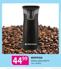 Drogerie Polskie Termos czarny 450 ml Montessa oferta