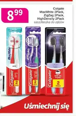 Drogerie Polskie Szczoteczka do zębów Colgate MaxWhite 2-pak oferta