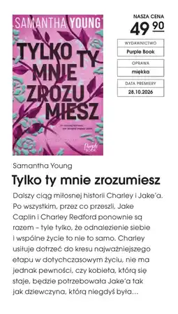 Świat Książki Książka Samantha Young oferta
