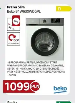 Kakto Pralka Slim Beko B1W630WDGPL oferta