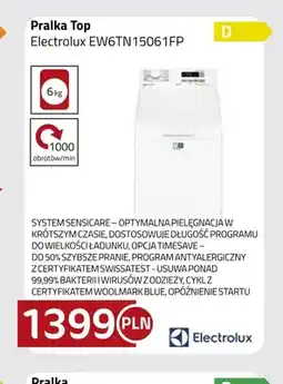 Kakto Pralka Top Electrolux EW6TN15061FP oferta