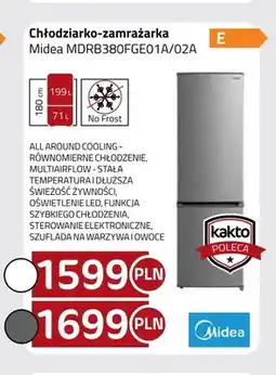 Kakto Chłodziarko-zamrażarka Midea MDRB380FGE02A oferta