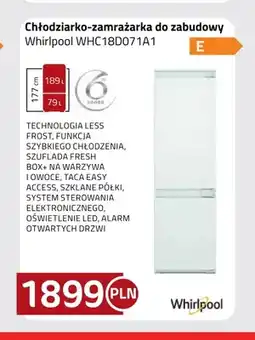 Kakto Chłodziarko-zamrażarka do zabudowy Whirlpool WHC18D071A1 oferta