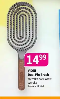 Drogerie Polskie Szczotka do włosów szeroka Dual Pin Brush Vioni oferta