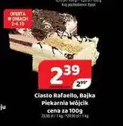 Delfin Ciasto Bajka Piekarnia Wójcik oferta