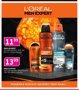 Drogerie Polskie Antyperspirant Roll-On L'Oréal Men Expert oferta
