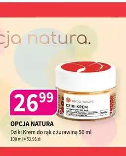 Drogerie Polskie Dziki Krem do rąk z żurawiną Opcja Natura oferta
