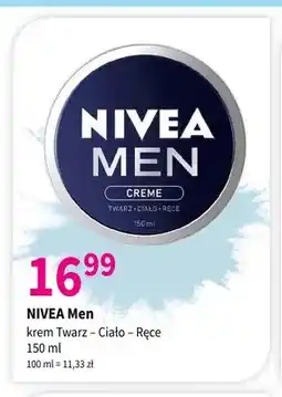 Drogerie Polskie Krem Twarz - Ciało - Ręce Nivea Men oferta