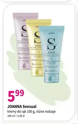 Drogerie Polskie Kremy do rąk Joanna Sensual oferta