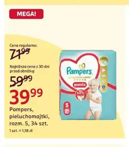 Rossmann Pieluchomajtki rozm. 5 Pampers oferta