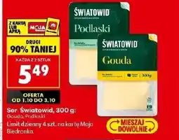 Biedronka Ser Światowid oferta
