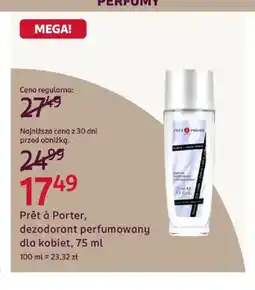 Rossmann Dezodorant perfumowany dla kobiet Prêt à Porter oferta