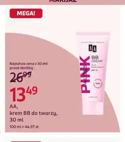 Rossmann Krem BB do twarzy AA oferta