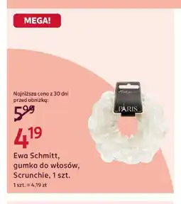 Rossmann Gumka do włosów Scrunchie Ewa Schmitt oferta