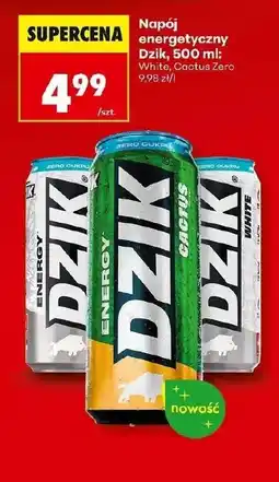 Biedronka Napój energetyczny Dzik oferta
