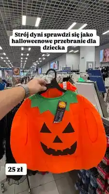 Pepco Strój halloweenowy dla dziecka dynia Pepco oferta