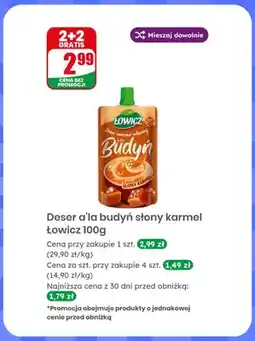 Dino Deser a'la budyń słony karmel Łowicz oferta