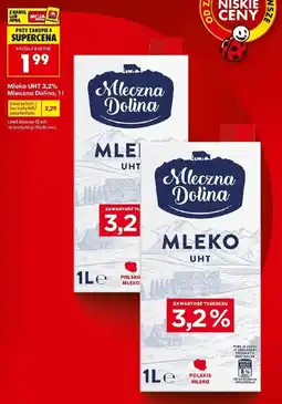 Biedronka Mleko Mleczna Dolina oferta