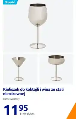 Action Kieliszek do koktajli i wina ze stali nierdzewnej oferta