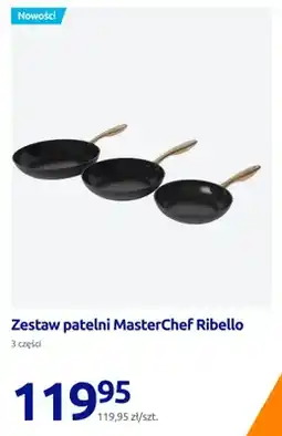 Action Zestaw patelni MasterChef Ribello 3 części oferta
