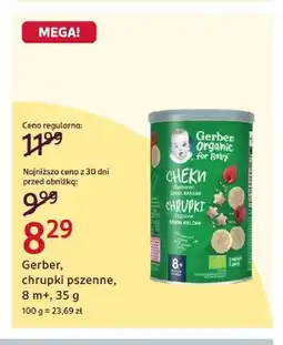 Rossmann Chrupki pszenne 8 m+ Gerber oferta