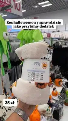 Pepco Koc halloweenowy Pepco Home oferta