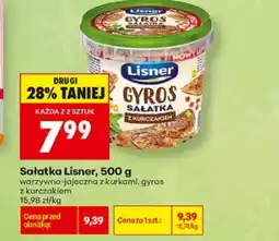 Biedronka Sałatka gyros Lisner oferta