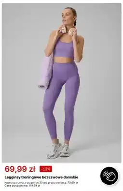 4F Legginsy treningowe bezszwowe damskie 4F oferta