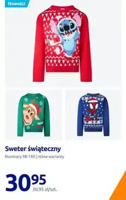 Action Sweter świąteczny oferta