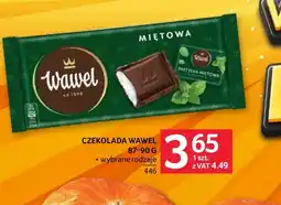 Selgros Czekolada Wawel oferta