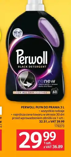 Selgros Żel do prania Perwoll oferta