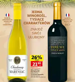 Auchan Wino wytrawne Chardonnay oferta