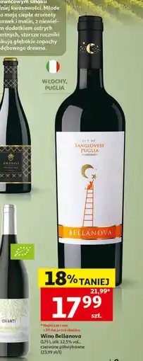 Auchan Wino półwytrawne Sangiovese oferta