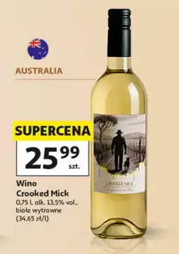 Auchan Wino wytrawne Crooked Mick oferta