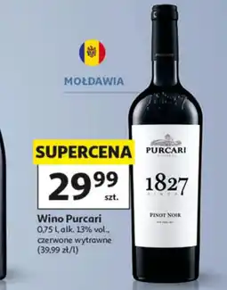 Auchan Wino wytrawne Purcari oferta