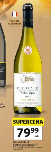 Auchan Wino białe Chablis oferta