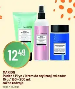 Koliber drogerie MARION Puder / Płyn / Krem do stylizacji włosów oferta