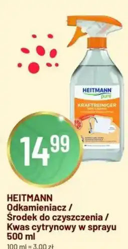 Koliber drogerie HEITMANN Odkamieniacz / Środek do czyszczenia / Kwas cytrynowy w sprayu oferta