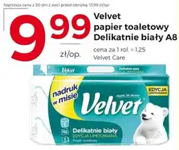 Frac Velvet papier toaletowy Delikatnie biały A8 oferta