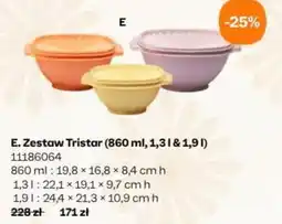 Tupperware Zestaw Tristar oferta