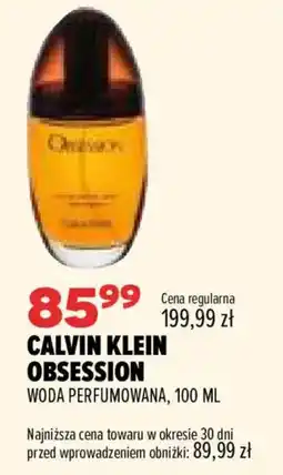Drogerie Natura Calvin Klein Obsession Woda Perfumowana oferta