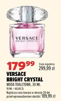 Drogerie Natura Versace Bright Crystal Woda Toaletowa oferta