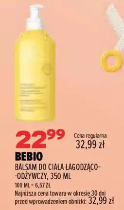 Drogerie Natura BEBIO BALSAM DO CIAŁA ŁAGODZĄCO-ODŻYWCZY oferta