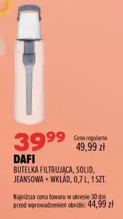 Drogerie Natura DAFI BUTELKA FILTRUJĄCA, SOLID, JEANSOWA oferta